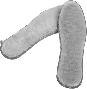 4 Pairs Plush Thermal Insoles for Women Thick Shoe Inserts Warm Boot Liners for Boots Secure Fit and Nonslip Design for Outdoor Activities