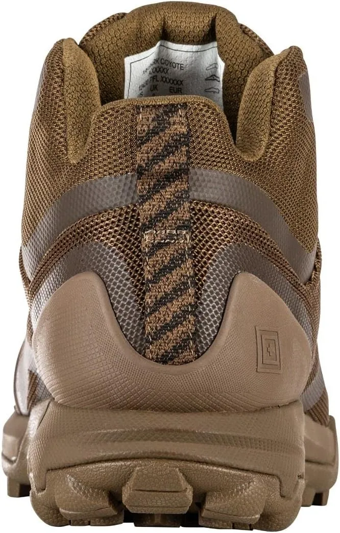 5.11 Tactical Work Shoes for Men, All-Terrain Mid-Boots for Patrol, Hiking, Outdoors, Regular or Wide Width, Style 12430