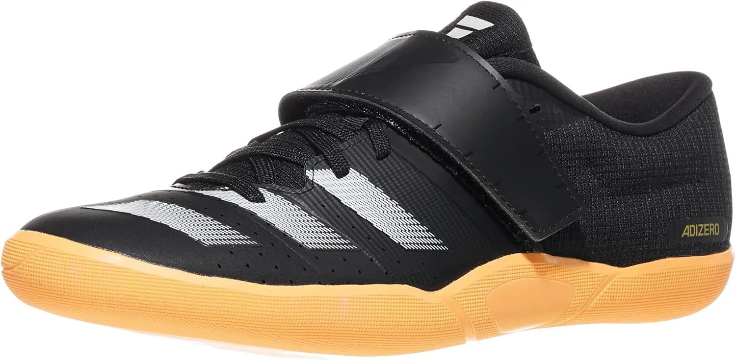 adidas Mens Adizero Throws Track-Field Sneakers Shoes - Black