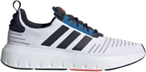 adidas Mens Swift Run 23 Lace Up Sneakers Shoes Casual - White