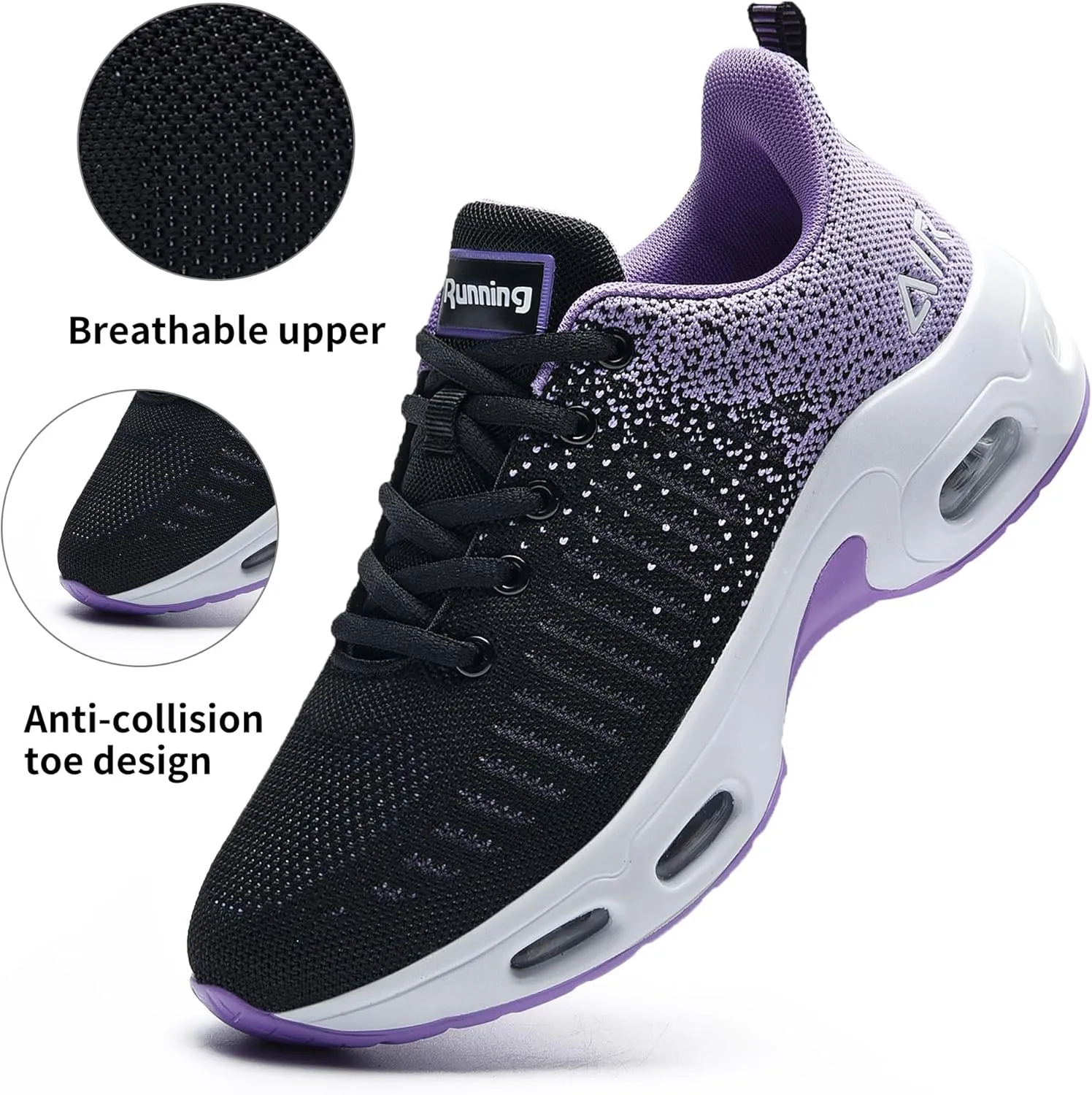 Air Shoes for Women Athletic Sports Workout Gym Tennis Running Sneakers (Size 5.5-11)