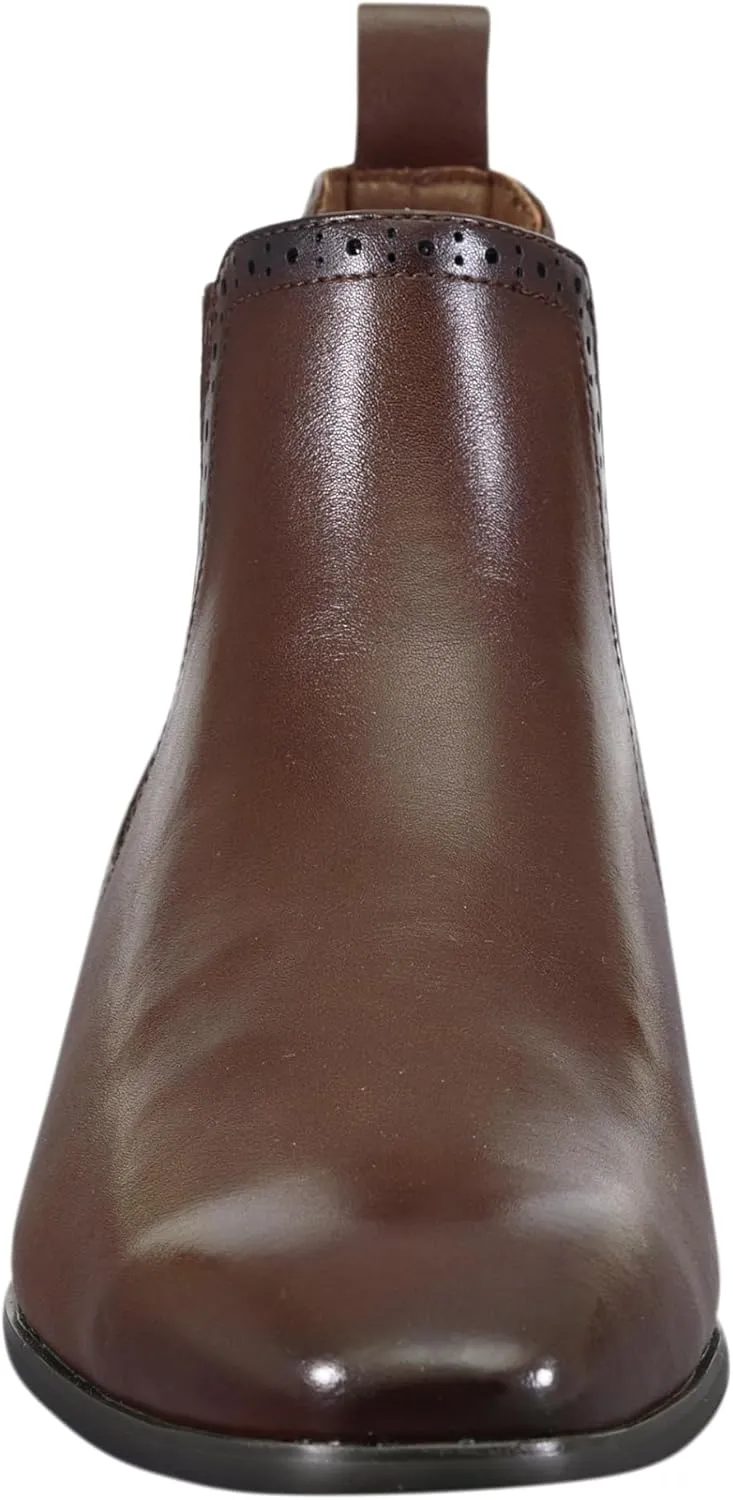 Amali Rancho - Men's Western Boots, Designer Cowboy Boots for Men, Manmade Leather - Wingtip High Rise Boots