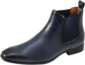 Amali Rancho - Men's Western Boots, Designer Cowboy Boots for Men, Manmade Leather - Wingtip High Rise Boots