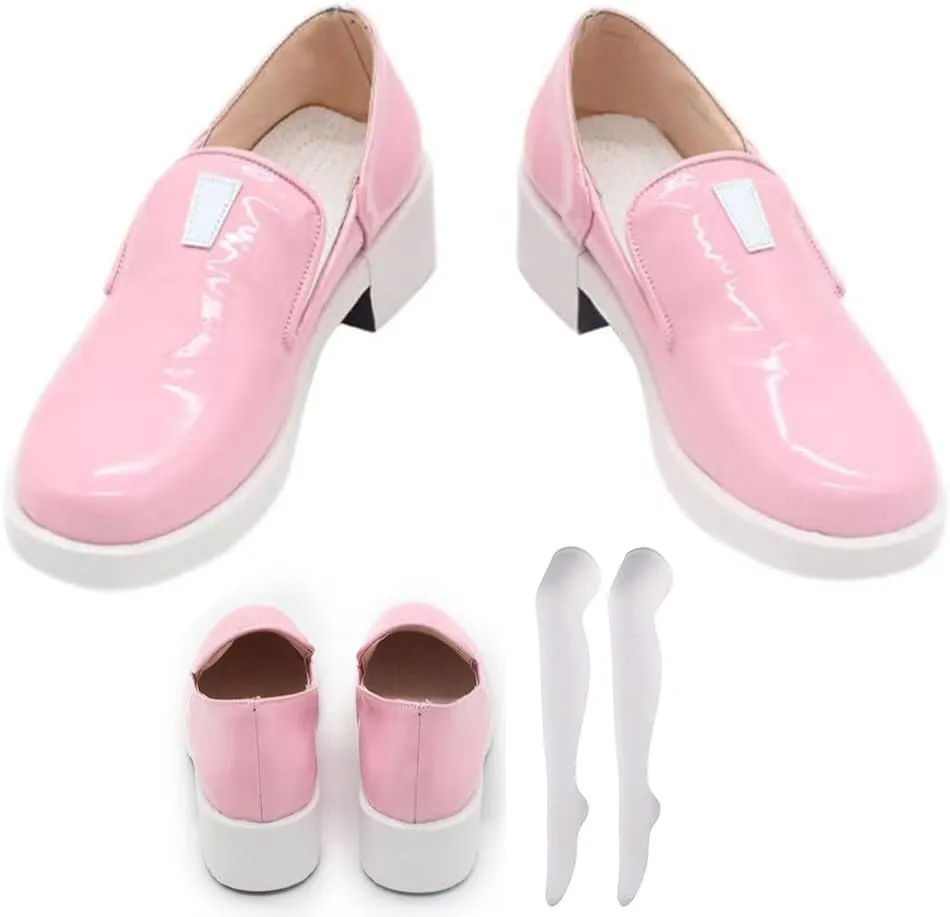 Anime Cosplay Shoes Boots Cosplay Shoe Put Leather Women Halloween
