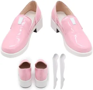 Anime Cosplay Shoes Boots Cosplay Shoe Put Leather Women Halloween