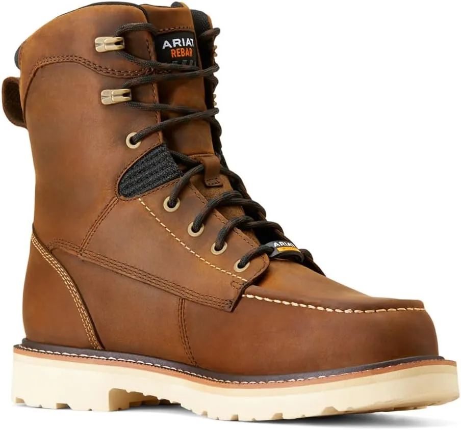 Ariat Men's Rebar Lift 8" Waterproof Composite Toe Work Boot