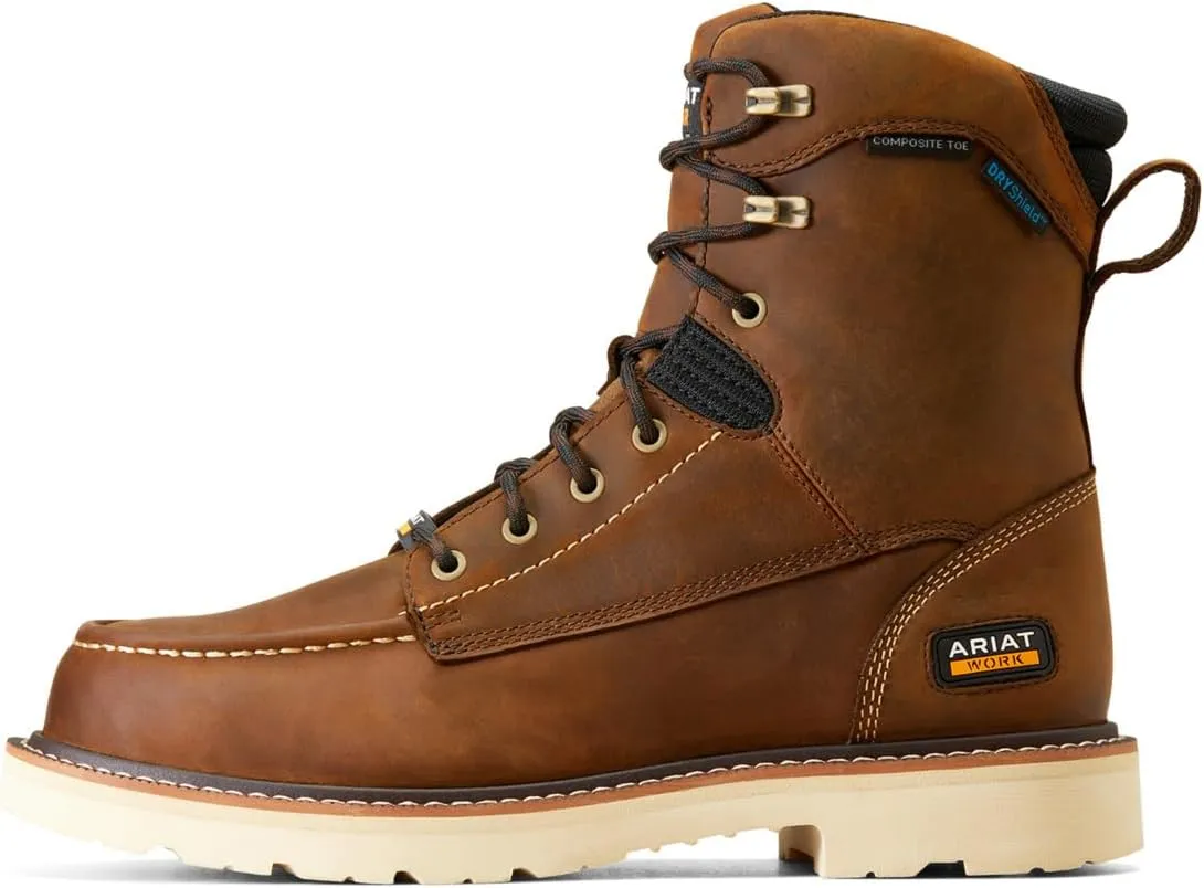 Ariat Men's Rebar Lift 8" Waterproof Composite Toe Work Boot