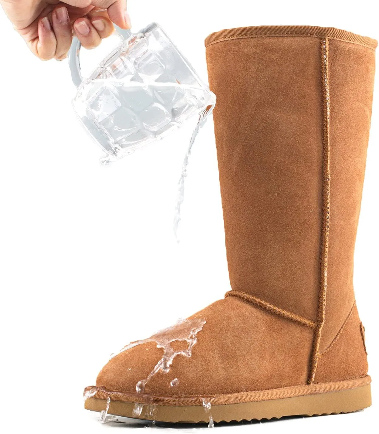 AUSLAND Women's Classic Snow Boots Waterproof Winter Boot