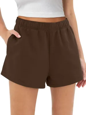 AUTOMET Womens Sweat Shorts Trendy Casual Athletic Running Summer Vacation Outfits Comfy 2025 Fashion Workout Clothing