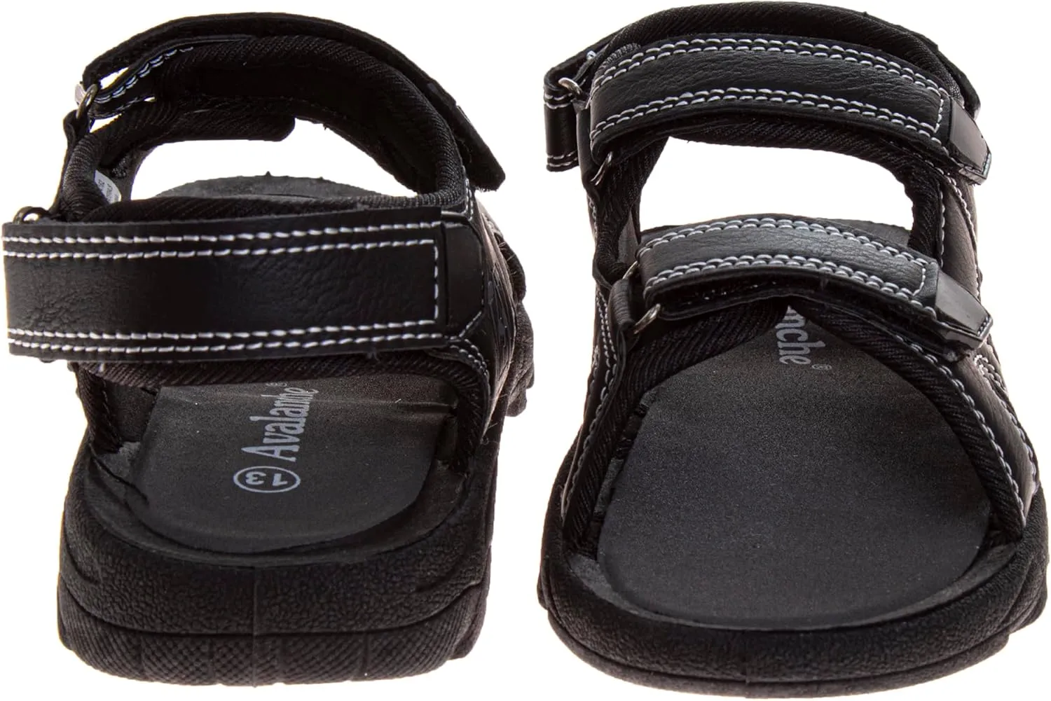 Avalanche Kids Hiking Sandals Summer Beach Outdoor Sport Sandals Boys Water Shoes Size 11-13 Little Kid 1-6 Big Kid