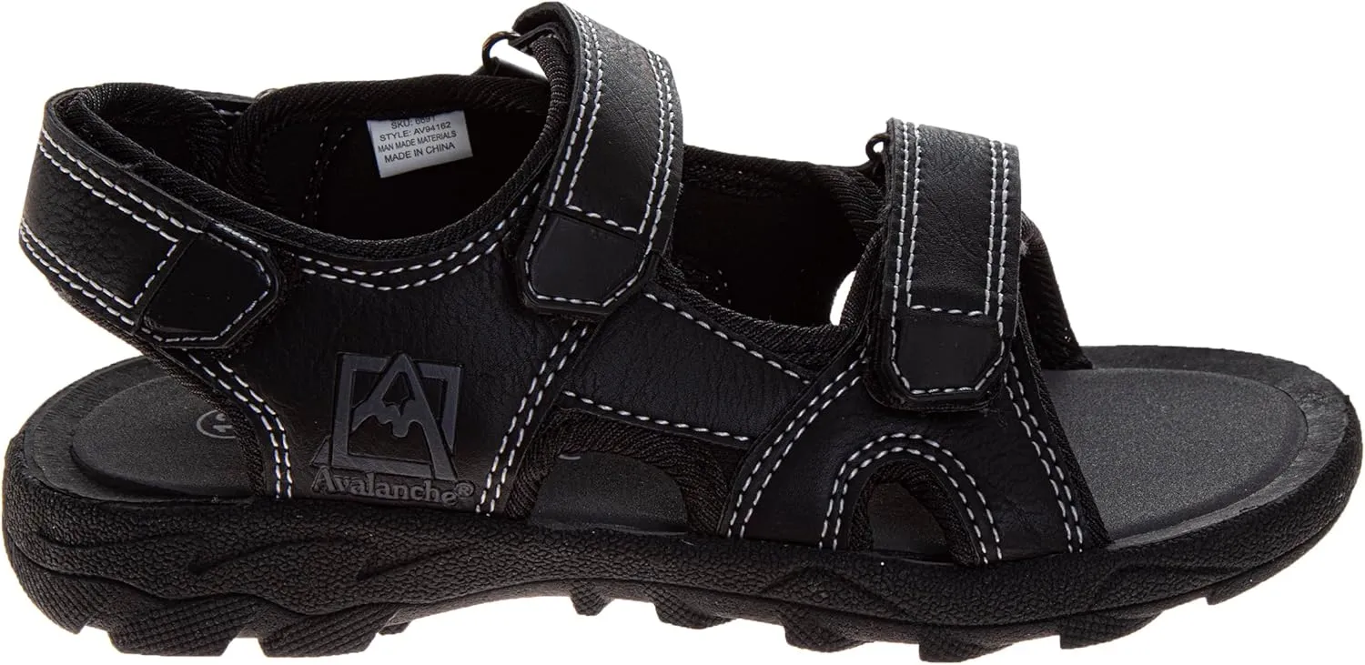 Avalanche Kids Hiking Sandals Summer Beach Outdoor Sport Sandals Boys Water Shoes Size 11-13 Little Kid 1-6 Big Kid