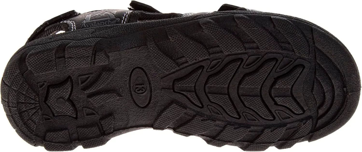 Avalanche Kids Hiking Sandals Summer Beach Outdoor Sport Sandals Boys Water Shoes Size 11-13 Little Kid 1-6 Big Kid
