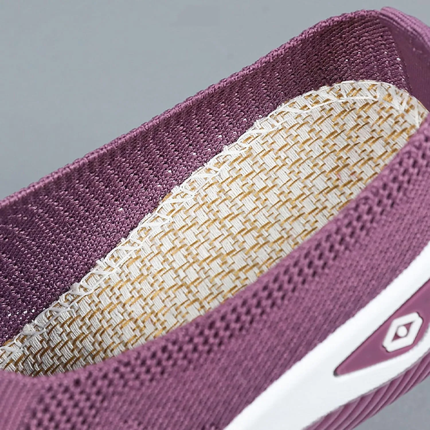 Backless Sneakers for Women Comfort Orthopedic Arch Support Comfortable Casual Shoes Breathable Mesh Slip On Slippers