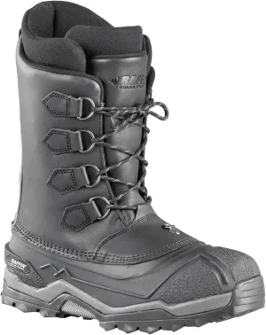 Baffin Men's CONTROL MAX Winter Boots | Lightweight Waterproof Insulated Extreme-Weather Leather Boots | Snowshoe Compatible, Black, 12