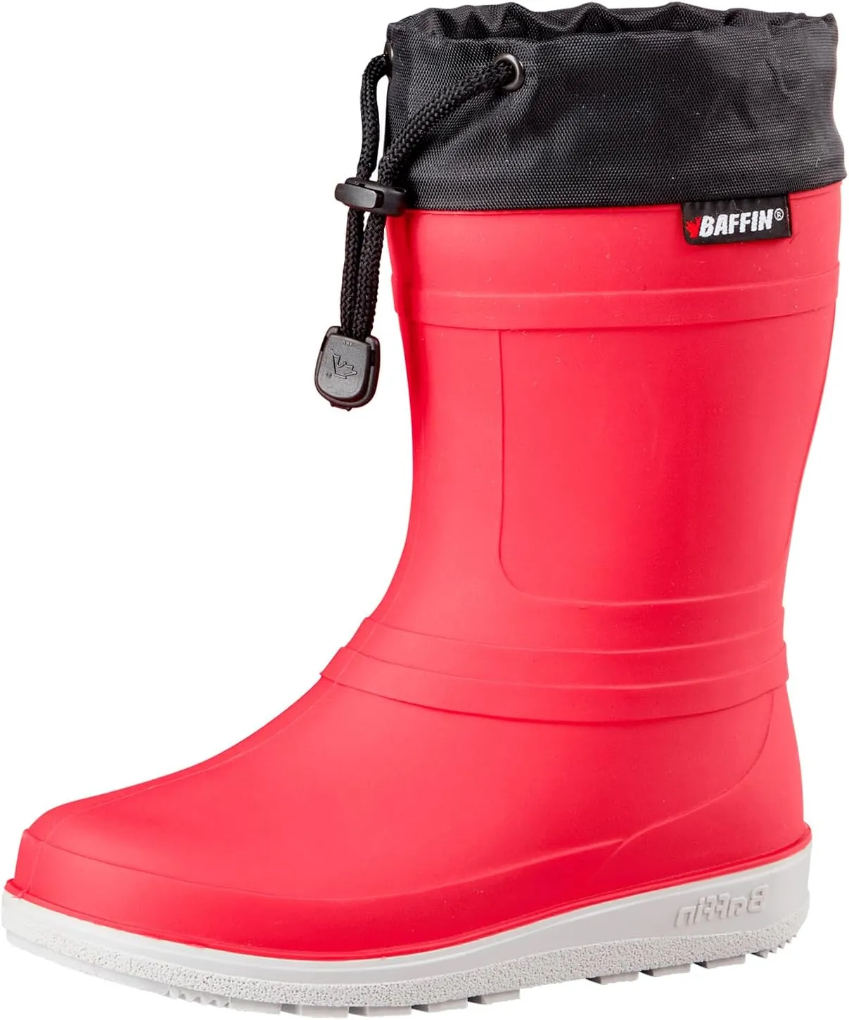 Baffin Unisex Kids' ICE CASTLE Waterproof Insulated Multi-Layer Winter Snow Boots, Polar Rubber Base & Moisture-Wicking Liner