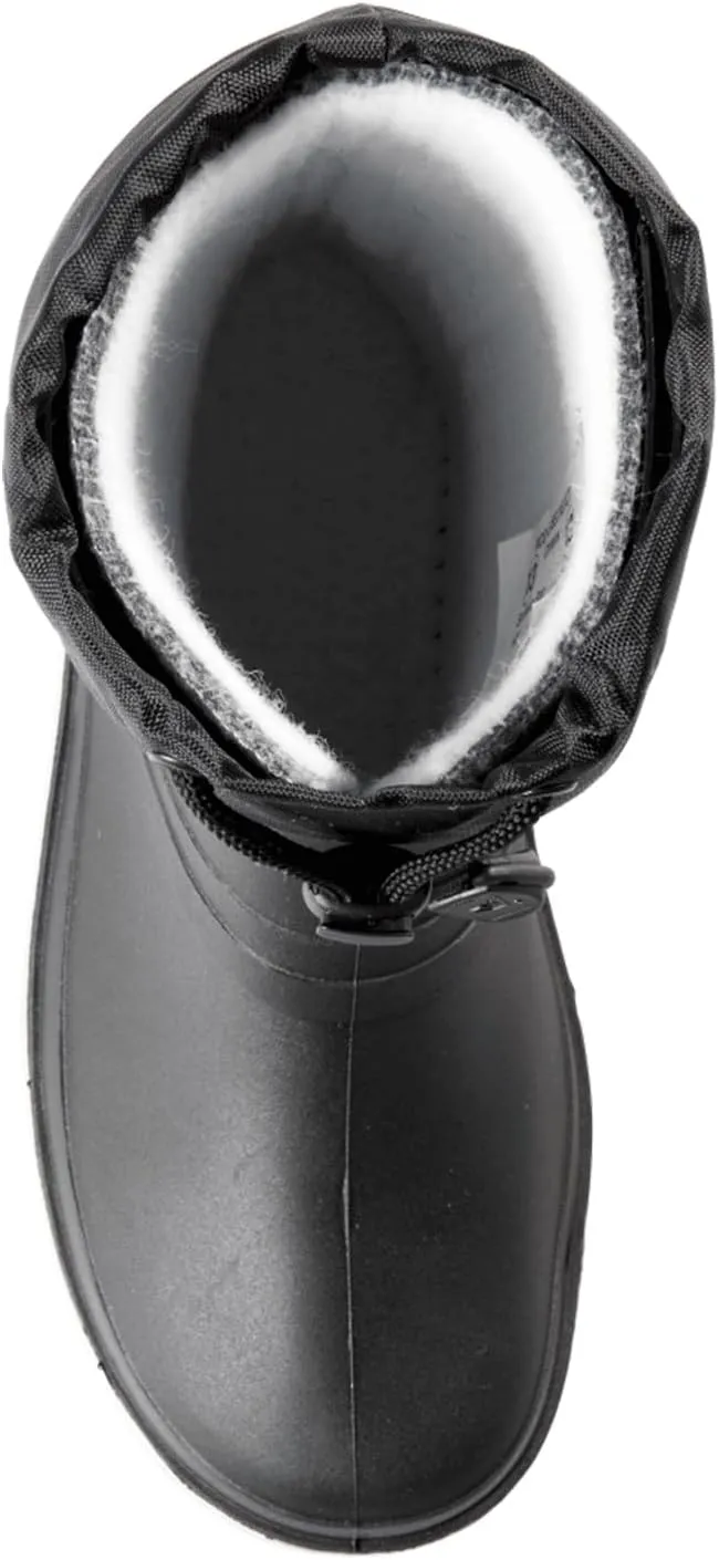 Baffin Unisex Kids' ICE CASTLE Waterproof Insulated Multi-Layer Winter Snow Boots, Polar Rubber Base & Moisture-Wicking Liner