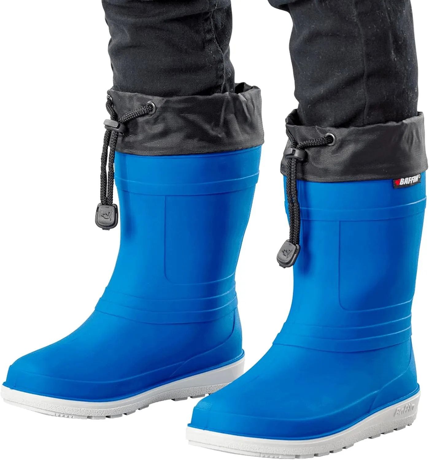 Baffin Unisex Kids' ICE CASTLE Waterproof Insulated Multi-Layer Winter Snow Boots, Polar Rubber Base & Moisture-Wicking Liner
