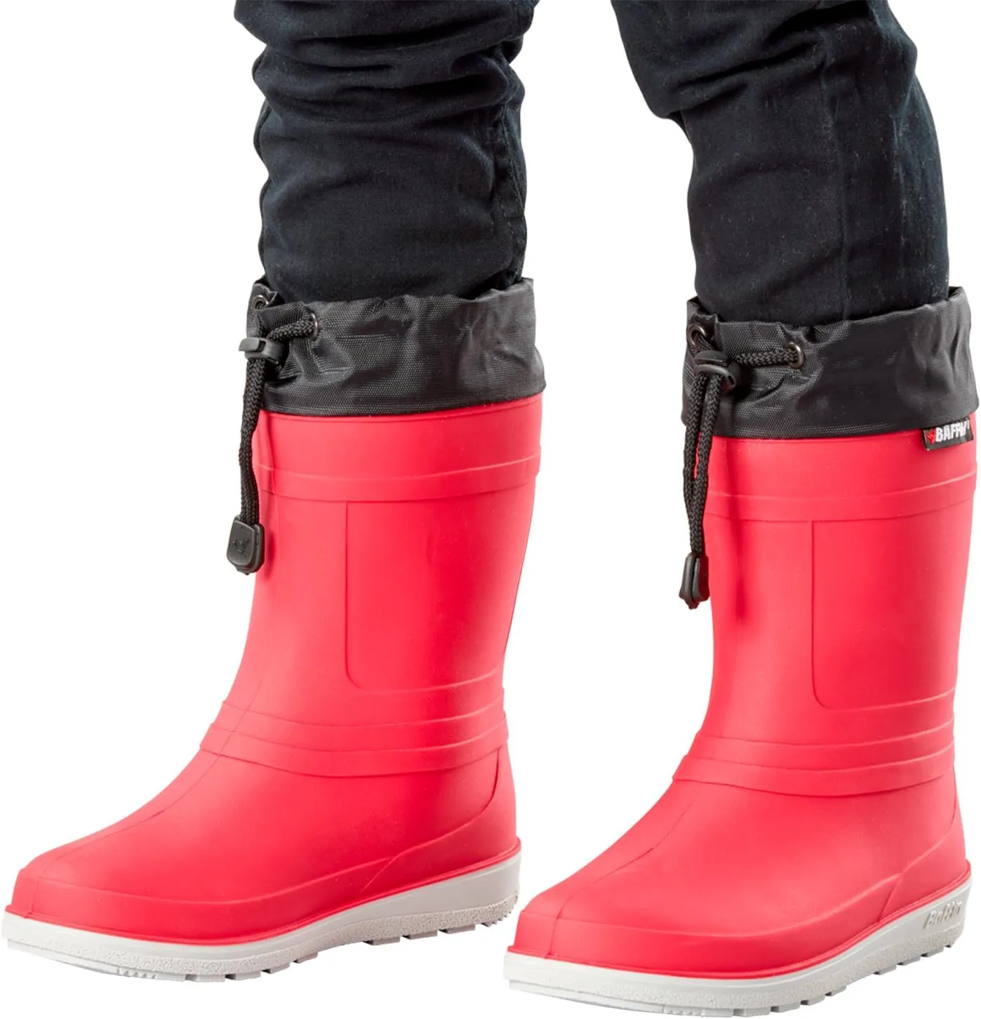 Baffin Unisex Kids' ICE CASTLE Waterproof Insulated Multi-Layer Winter Snow Boots, Polar Rubber Base & Moisture-Wicking Liner