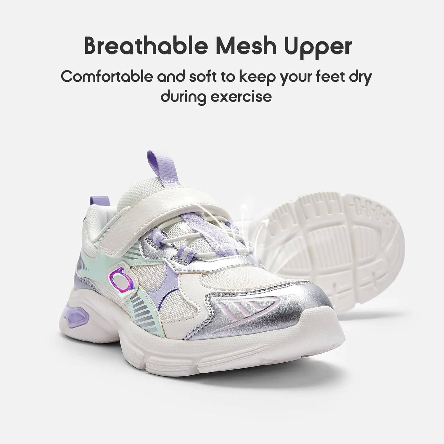 Balabala Kids Sneakers Girls Boys Tennis Shoes Lightweight Breathable Running Athletic Walking Shoes for Toddler/Little Kid/Big Kid