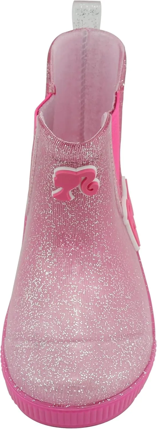 Barbie Toddler Chelsea Rain Boots, Waterproof Rubber Kids Boots