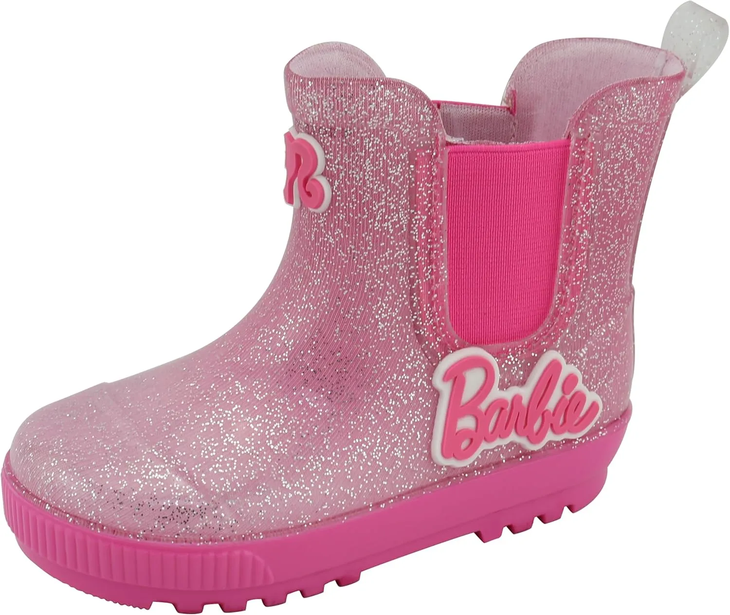 Barbie Toddler Chelsea Rain Boots, Waterproof Rubber Kids Boots