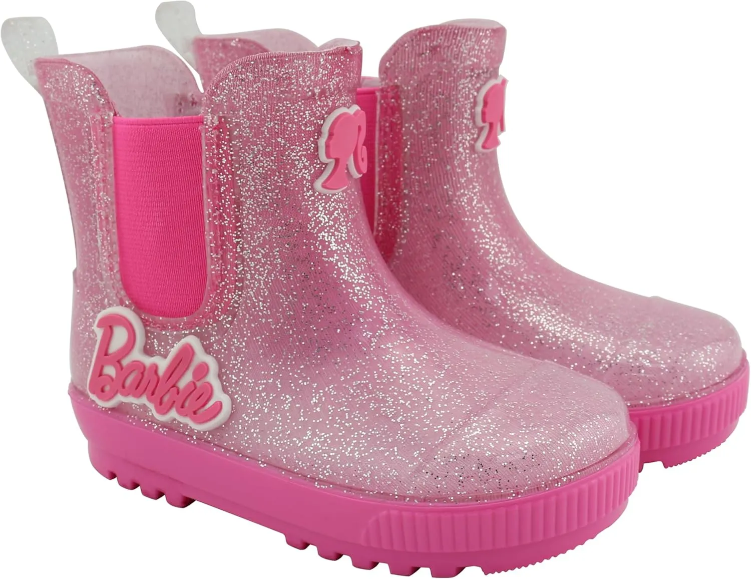 Barbie Toddler Chelsea Rain Boots, Waterproof Rubber Kids Boots