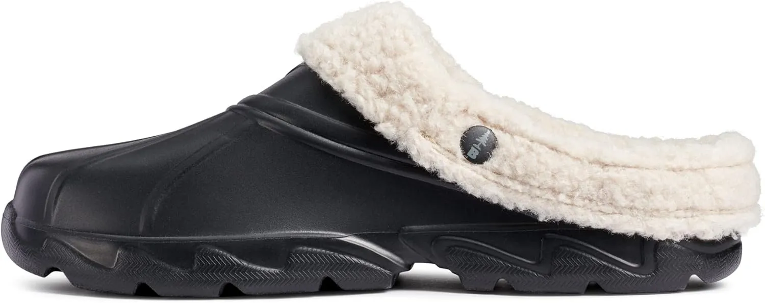 BASS OUTDOOR Men's Field Slide Sherpa Lined Slipper