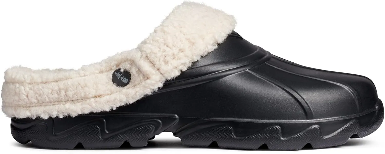 BASS OUTDOOR Men's Field Slide Sherpa Lined Slipper