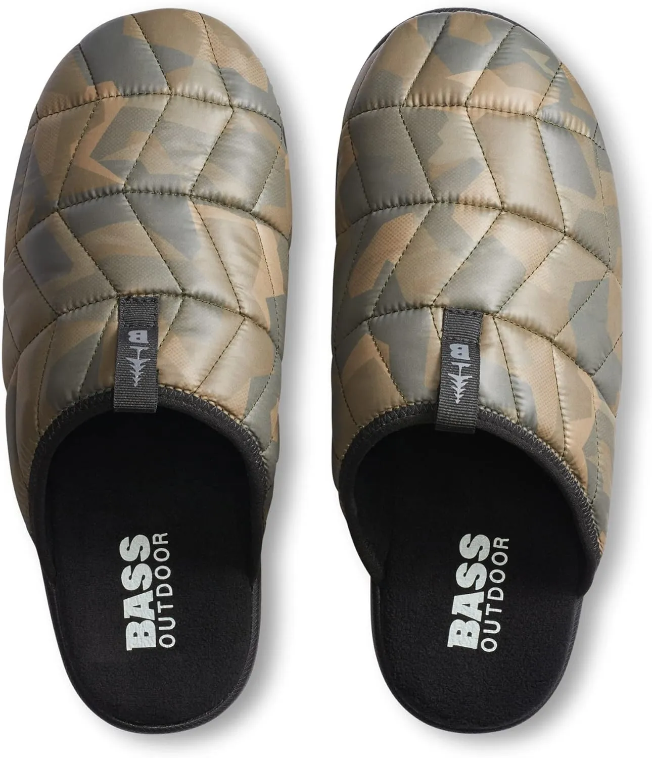 BASS OUTDOOR Men's Puffer Slide Slipper