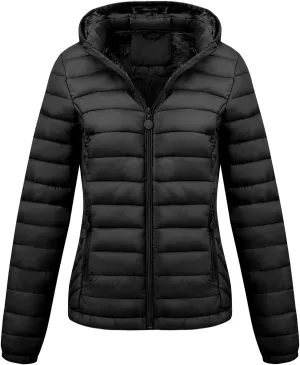 Bellivera Women's Quilted Lightweight Jacket Puffer Coat Women Bubble for Spring and Winter