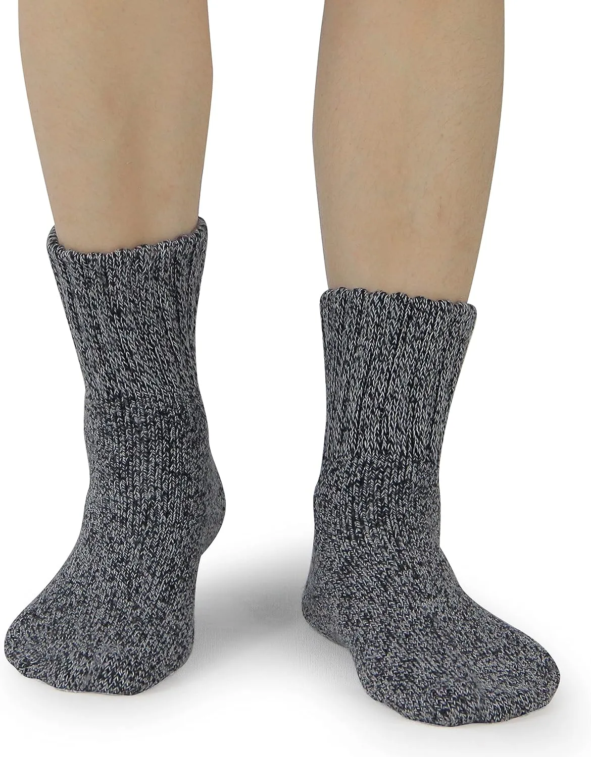 BenSorts Women's Winter Boots Socks Thick Warm Cozy Crew Socks Solid Color Gifts