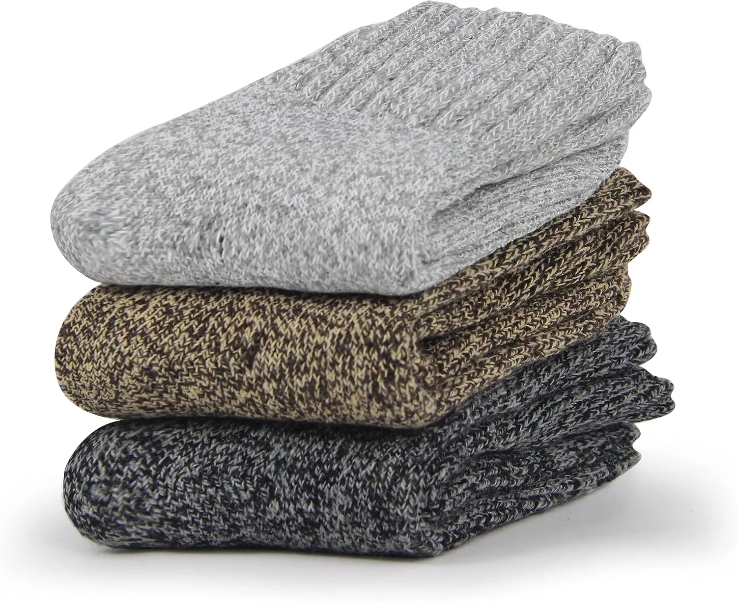 BenSorts Women's Winter Boots Socks Thick Warm Cozy Crew Socks Solid Color Gifts