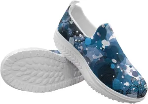 Binienty Women Platform Shoes Non-Slip Jogging Sneakers Retro Walking Hiking Traveling Loafers Outings Footwear