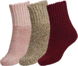 BomKinta Boot Socks for Women Winter Solid Thick Warm Socks Cozy Crew Socks Christmas Gift