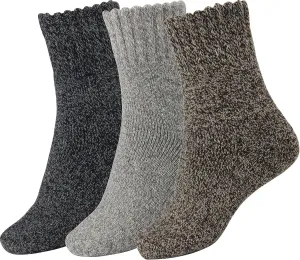 BomKinta Boot Socks for Women Winter Solid Thick Warm Socks Cozy Crew Socks Christmas Gift