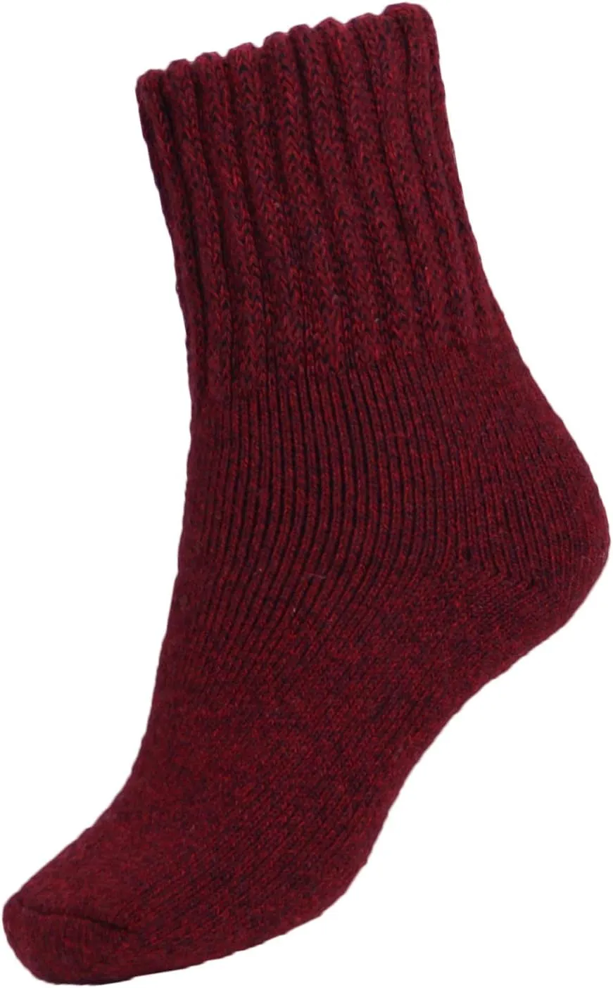 BomKinta Boot Socks for Women Winter Solid Thick Warm Socks Cozy Crew Socks Christmas Gift