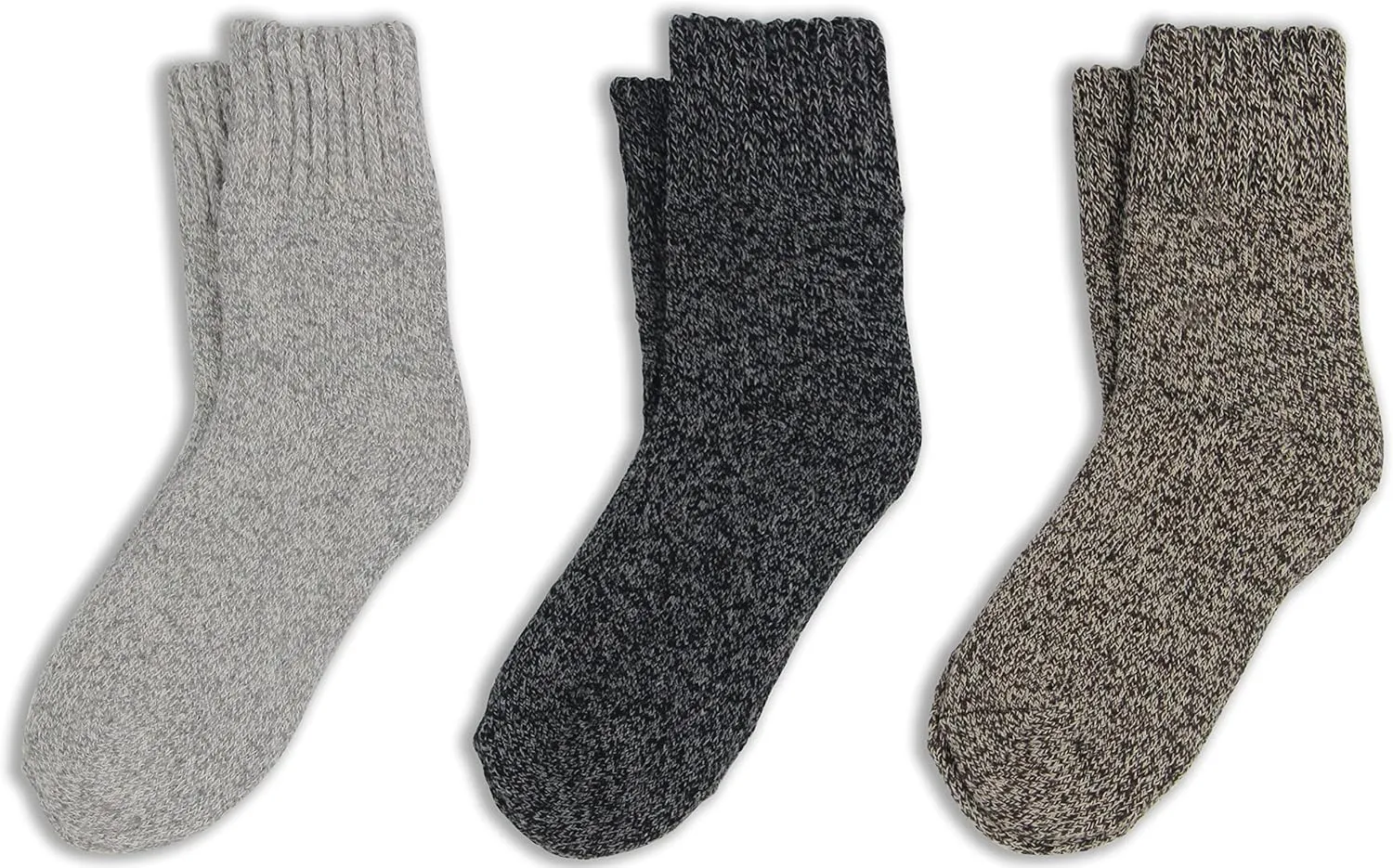 BomKinta Boot Socks for Women Winter Solid Thick Warm Socks Cozy Crew Socks Christmas Gift