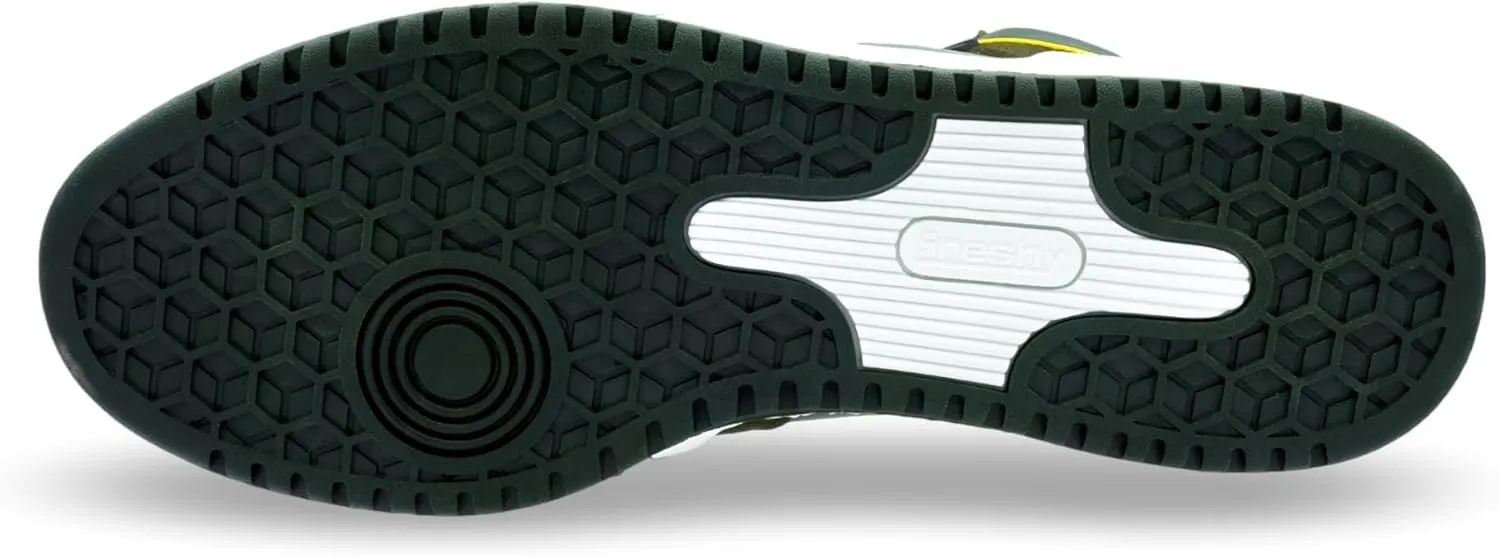 Bounce, High Top Sneakers for Women and Men. Memory Foam Insole, Retro Inspired Basketball Shoes. 80s Fashion Trainers