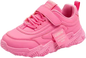 Boys Girls Fashion Sneakers Toddler Kids Walking Running Shoes Thick Sole Non Slip Tennis Sport Athletic Shoes