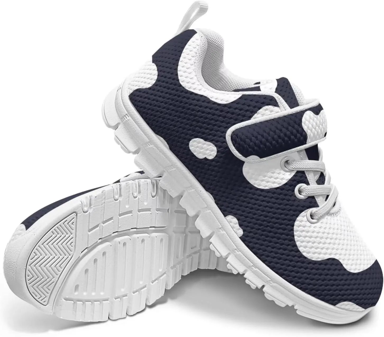 Boys Girls Single Buckle Sneakers,Lightweight Spring Outdoor Sports Shoes,Children Anti-Skid Mesh Cycling Sneaker