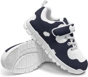 Boys Girls Single Buckle Sneakers,Lightweight Spring Outdoor Sports Shoes,Children Anti-Skid Mesh Cycling Sneaker