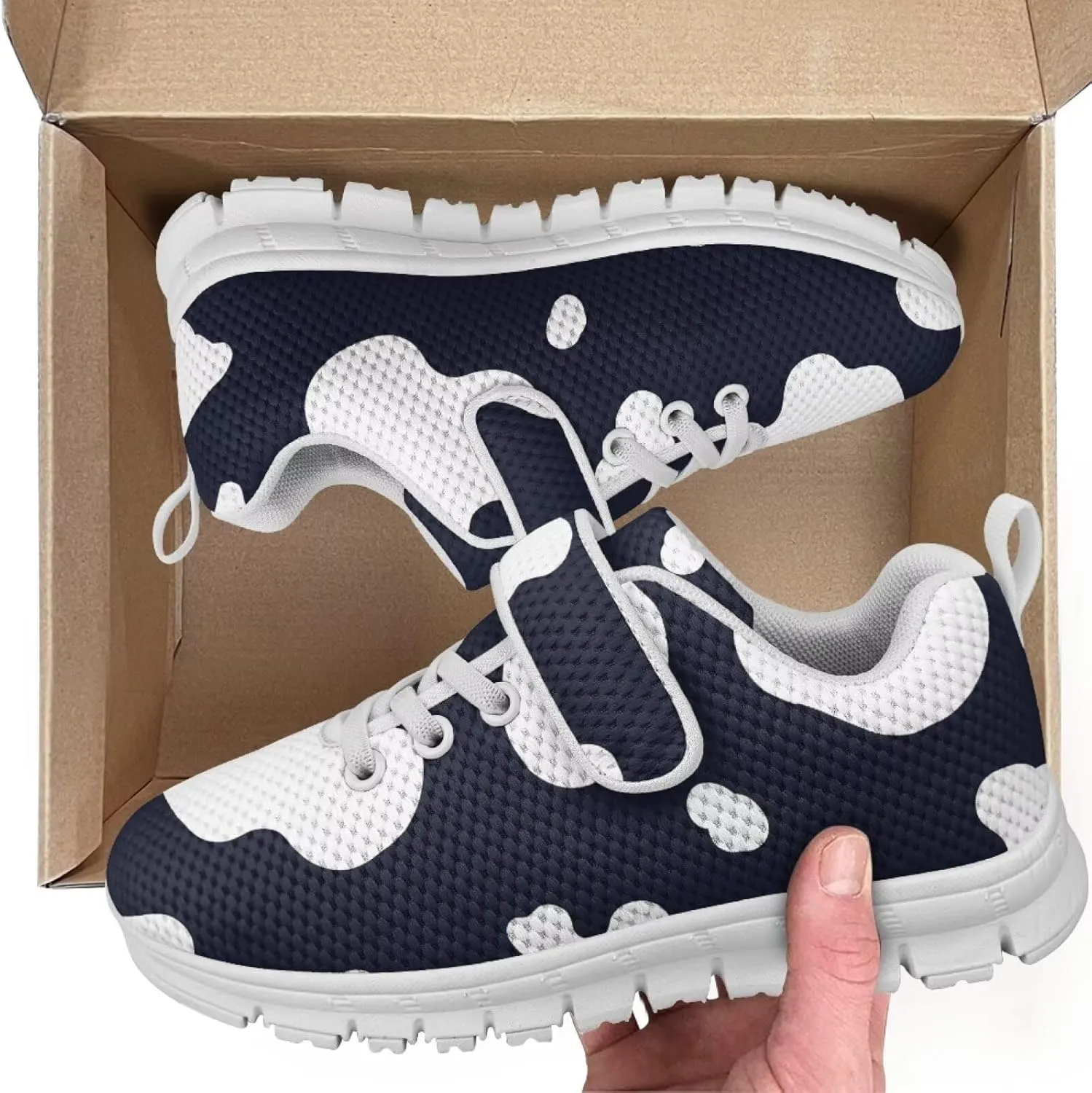 Boys Girls Single Buckle Sneakers,Lightweight Spring Outdoor Sports Shoes,Children Anti-Skid Mesh Cycling Sneaker