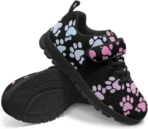 Boy's Single Buckle Sneakers,Teen Girl Anti-Skid Spring Walking Shoes Wear Resistant Sneakers for Jogging Cycling