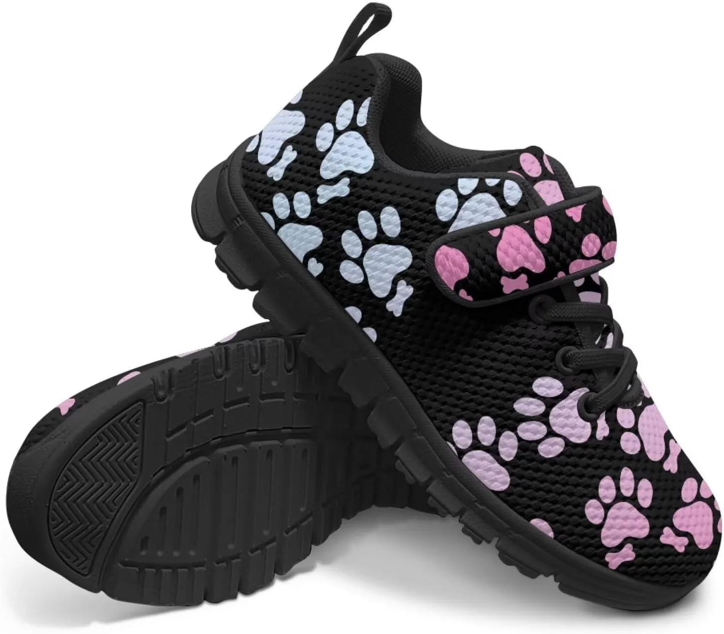 Boy's Single Buckle Sneakers,Teen Girl Anti-Skid Spring Walking Shoes Wear Resistant Sneakers for Jogging Cycling