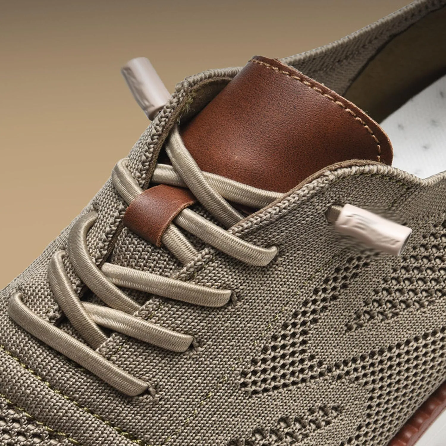 Breeze Men's Urban Ultra Comfortable Mesh Dress Sneakers - Business Casual Walking Shoes (Khaki, 10)