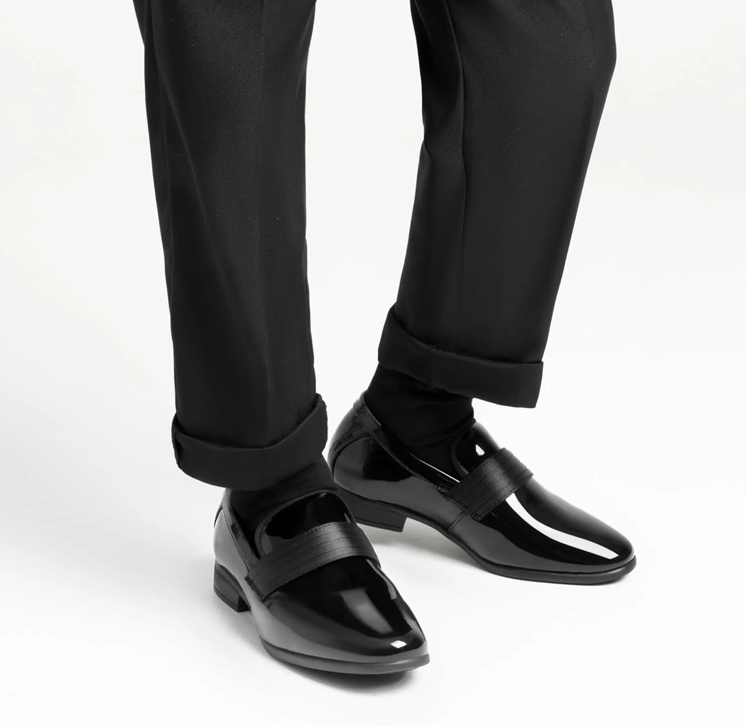 Bruno Marc Boys Dress Shoes Slip-on Loafers Formal Tuxedo Shoes