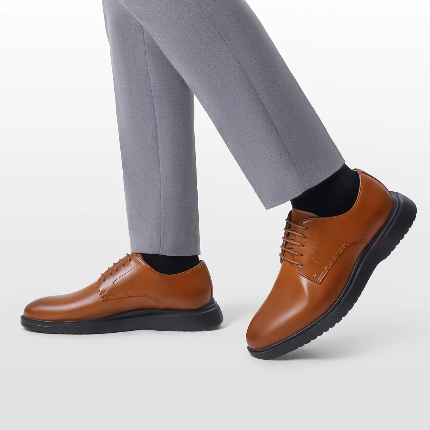 Bruno Marc Men's MaxFlex Polish Casual Dress Lace-Up Oxfords Business Formal Derby Sneakers