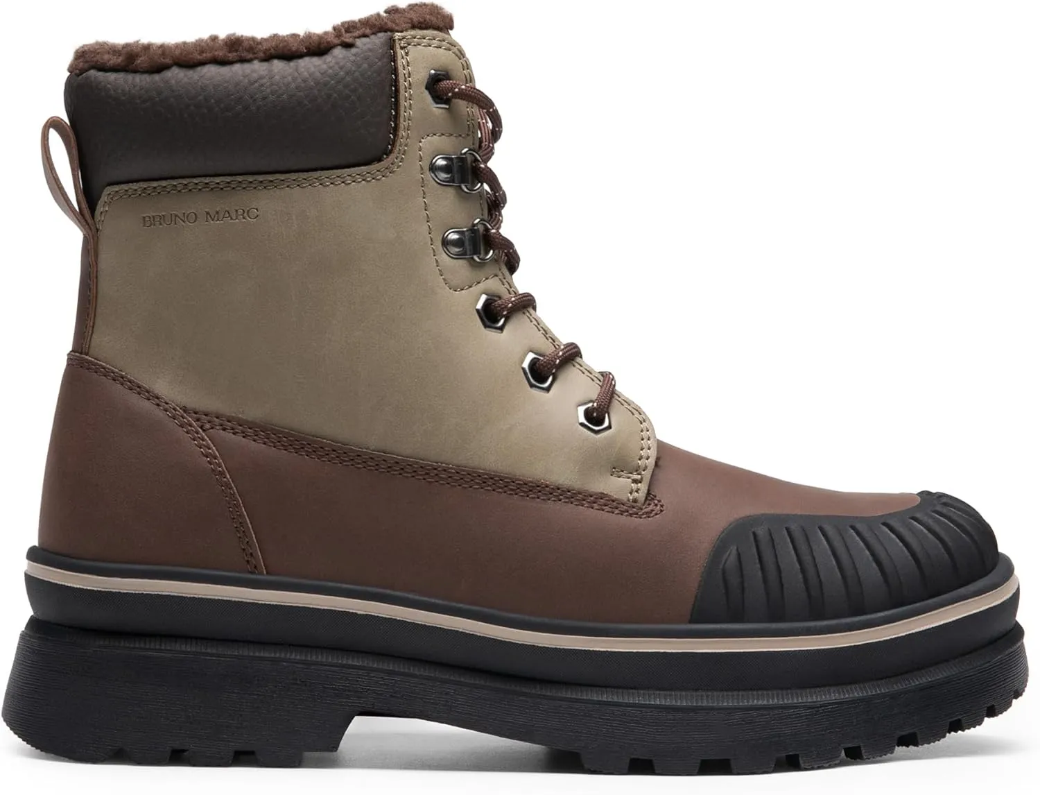Bruno Marc Men's Snow Winter Insulated Waterproof Outdoor Boots