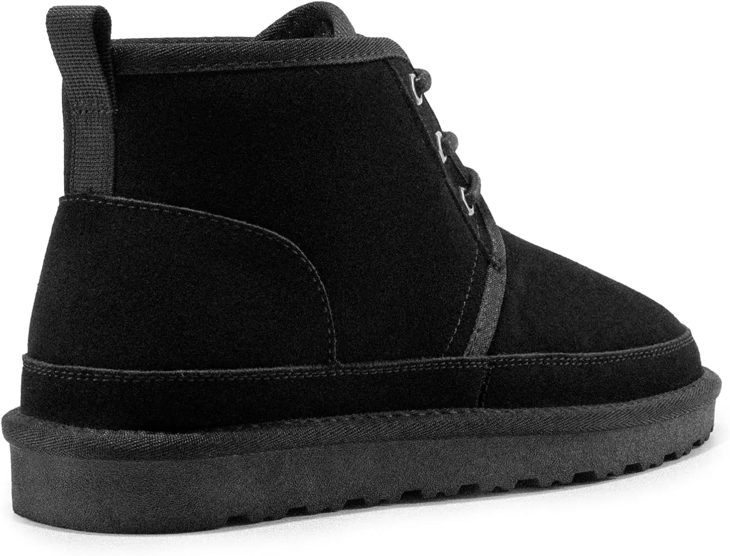 Bruno Marc Men's Winter Snow Boots FuzzyGo Cozy Suede Leather Cold Weather Warm Outdoor Casual Ankle Boots