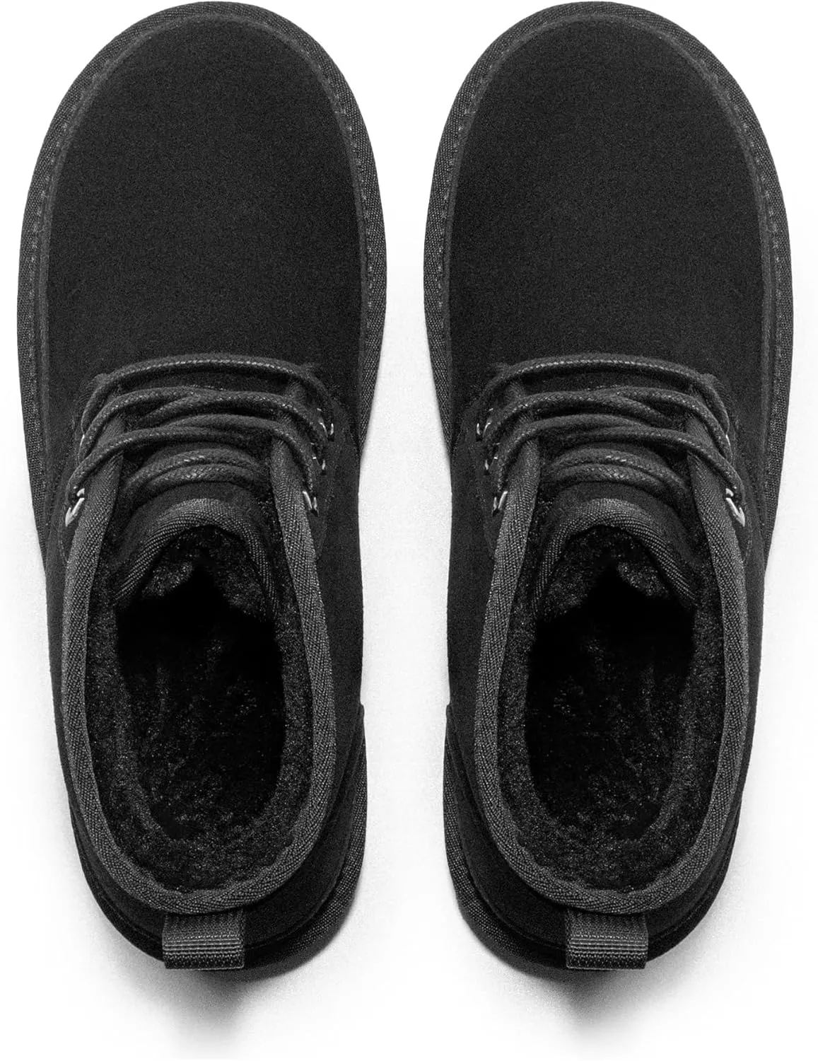 Bruno Marc Men's Winter Snow Boots FuzzyGo Cozy Suede Leather Cold Weather Warm Outdoor Casual Ankle Boots